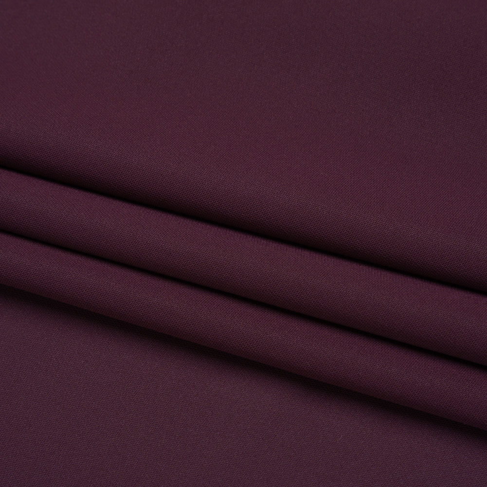 Polyester Double Georgette - Eggplant - Mimosa Collection by Mood