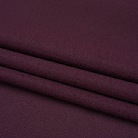 Polyester Double Georgette - Eggplant - Mimosa Collection by Mood