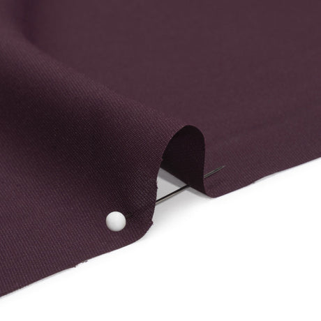 Polyester Double Georgette - Eggplant - Mimosa Collection by Mood