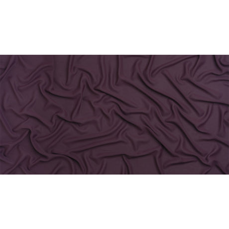 Polyester Double Georgette - Eggplant - Mimosa Collection by Mood