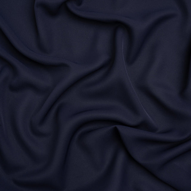 Polyester Double Georgette - Navy - Mimosa Collection by Mood