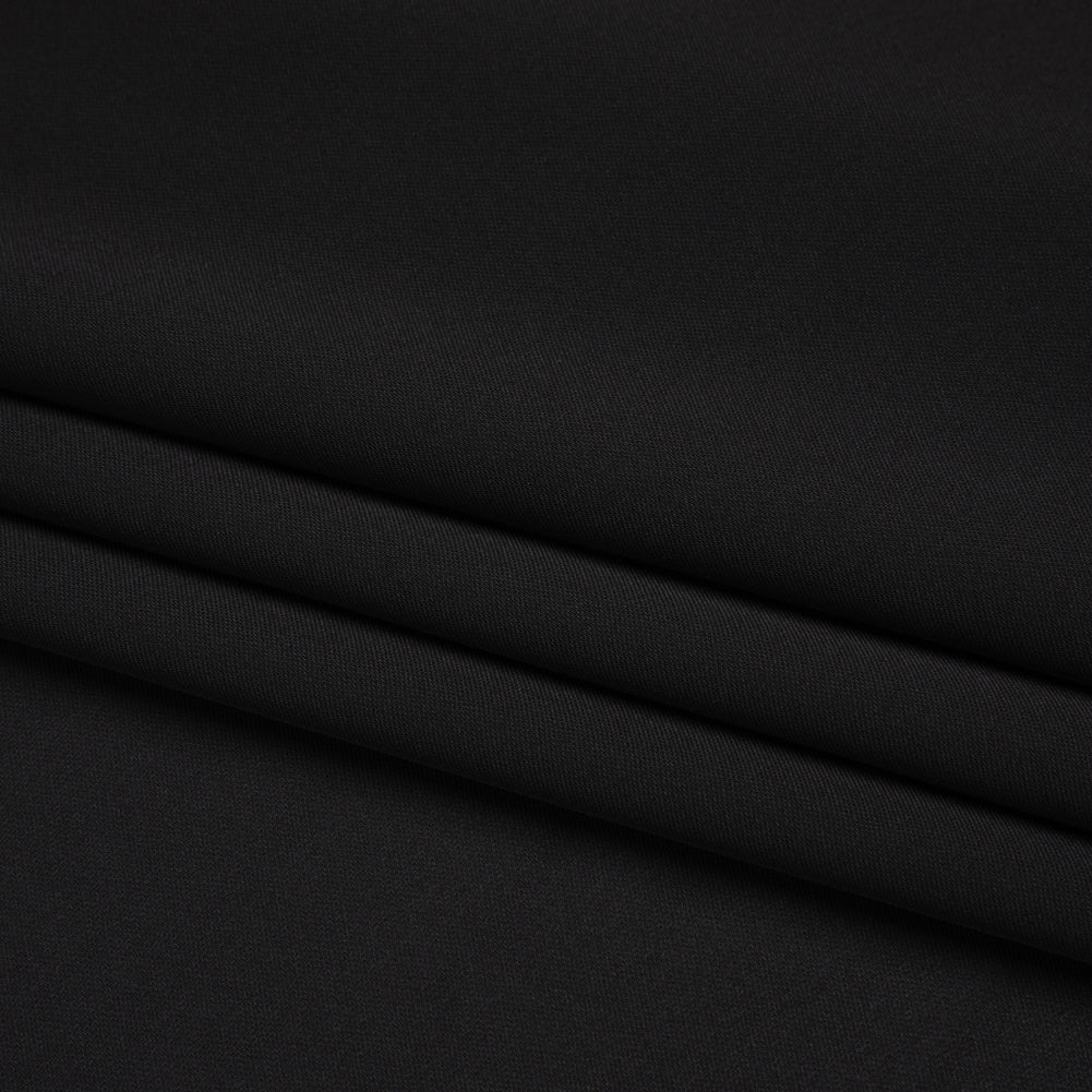 Polyester Double Georgette - Black - Mimosa Collection by Mood