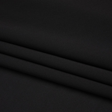 Polyester Double Georgette - Black - Mimosa Collection by Mood