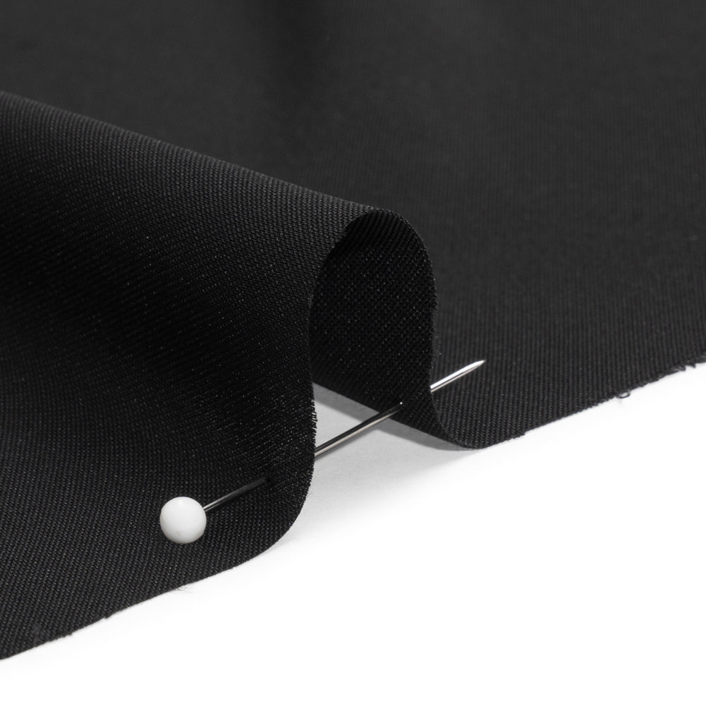 Polyester Double Georgette - Black - Mimosa Collection by Mood