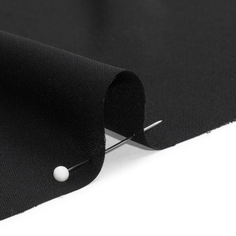 Polyester Double Georgette - Black - Mimosa Collection by Mood