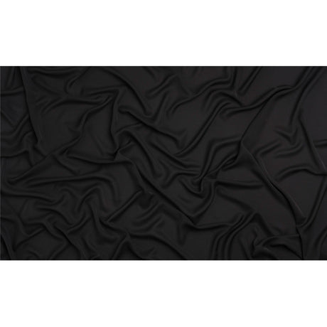 Polyester Double Georgette - Black - Mimosa Collection by Mood
