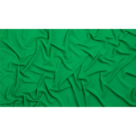 Polyester Double Georgette - Kelly Green - Mimosa Collection by Mood