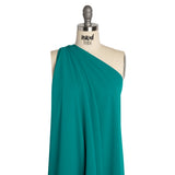 Polyester Double Georgette - Deep Teal - Mimosa Collection by Mood