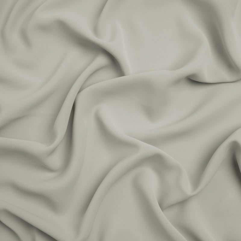 Polyester Double Georgette - Silver - Mimosa Collection by Mood