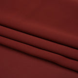 Polyester Double Georgette - Burgundy - Mimosa Collection by Mood