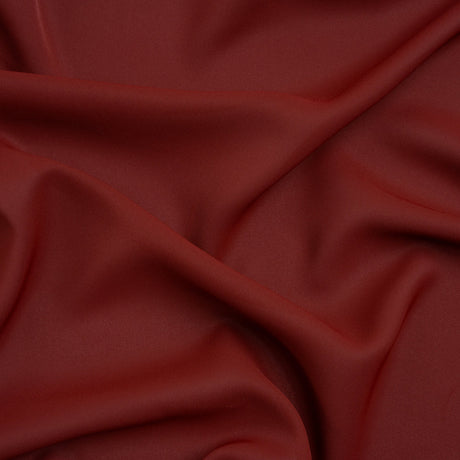 Polyester Double Georgette - Burgundy - Mimosa Collection by Mood