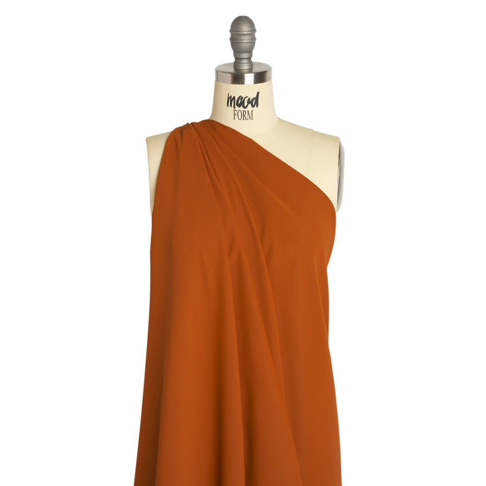 Polyester Double Georgette - Sienna - Mimosa Collection by Mood