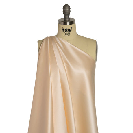 Premium Polyester Satin - Ecru - Gavia Collection by Mood