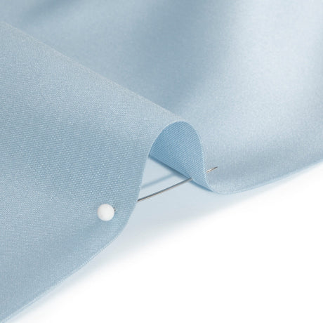 Premium Polyester Satin - Baby Blue - Gavia Collection by Mood