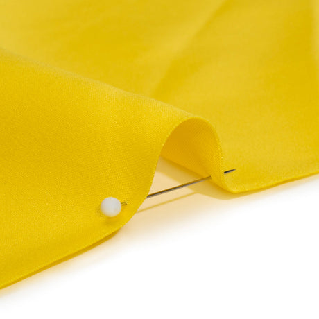 Premium Polyester Satin - Buttercup Yellow - Gavia Collection by Mood