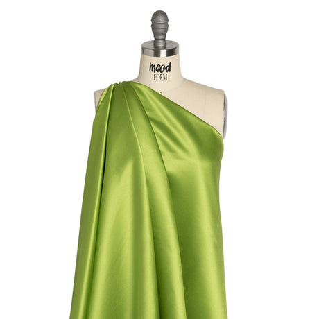 Premium Polyester Satin - Peridot Green - Gavia Collection by Mood