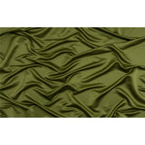 Premium Polyester Satin - Pesto Green - Gavia Collection by Mood