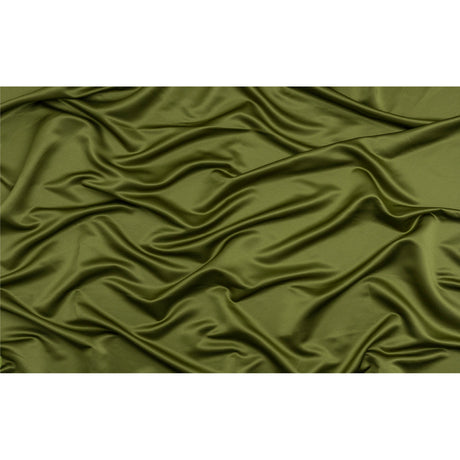 Premium Polyester Satin - Pesto Green - Gavia Collection by Mood