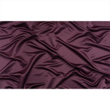 Premium Polyester Satin - Eggplant - Gavia Collection by Mood