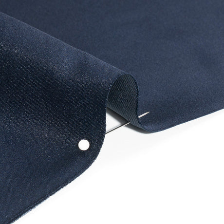 Premium Polyester Satin - Navy - Gavia Collection by Mood