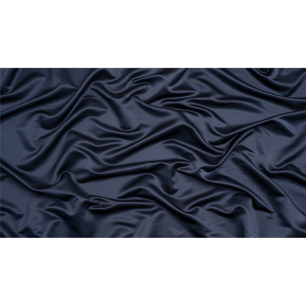 Premium Polyester Satin - Navy - Gavia Collection by Mood