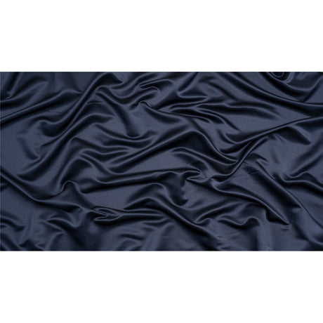 Premium Polyester Satin - Navy - Gavia Collection by Mood