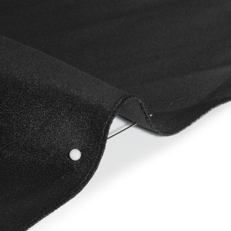 Premium Polyester Satin - Black - Gavia Collection by Mood