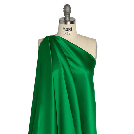 Premium Polyester Satin - Kelly Green - Gavia Collection by Mood