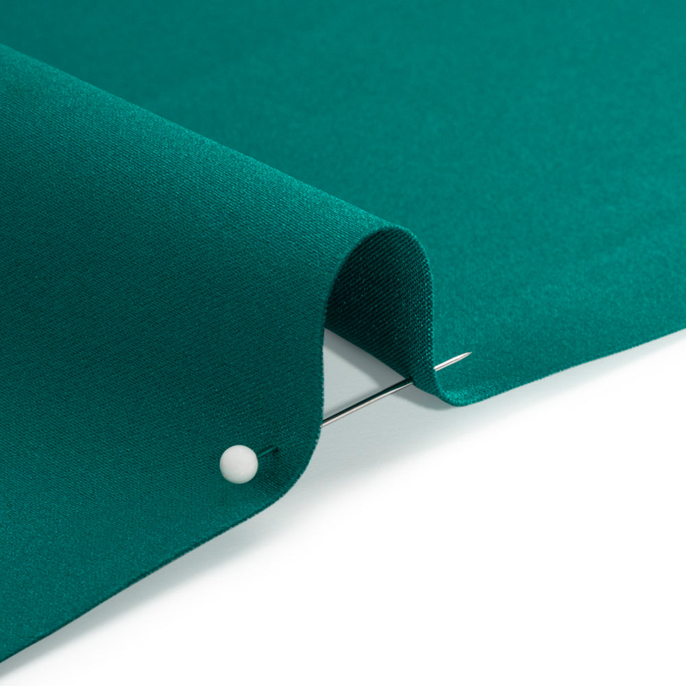 Premium Polyester Satin - Deep Teal - Gavia Collection by Mood
