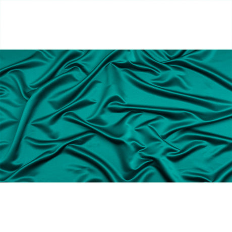 Premium Polyester Satin - Deep Teal - Gavia Collection by Mood