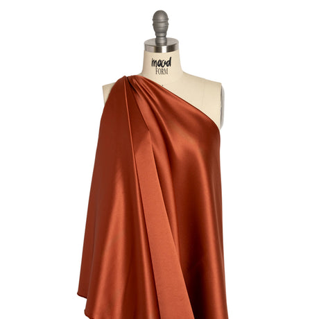 Premium Polyester Satin - Sienna - Gavia Collection by Mood