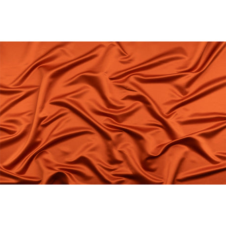 Premium Polyester Satin - Burnt Orange - Gavia Collection by Mood