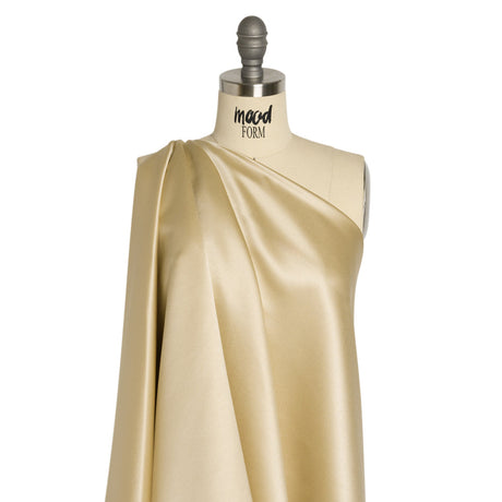 Premium Polyester Satin - Cashmere - Gavia Collection by Mood