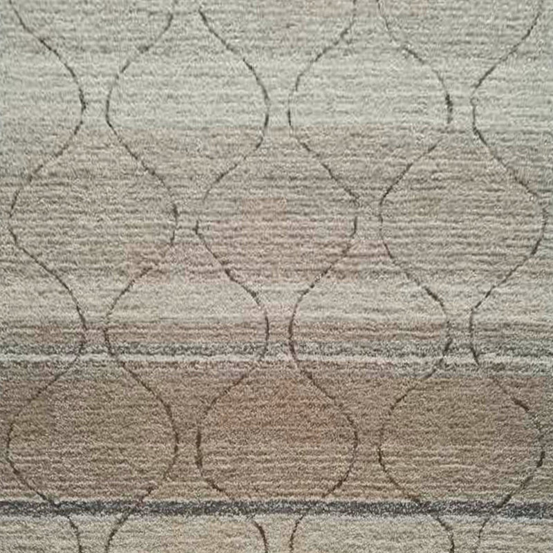 Soft Plush Fluffy Moroccan Lattice Design Shag Area Rug - Beige Lattice Pattern, Plush Shag, Area Rug (5' X 7')