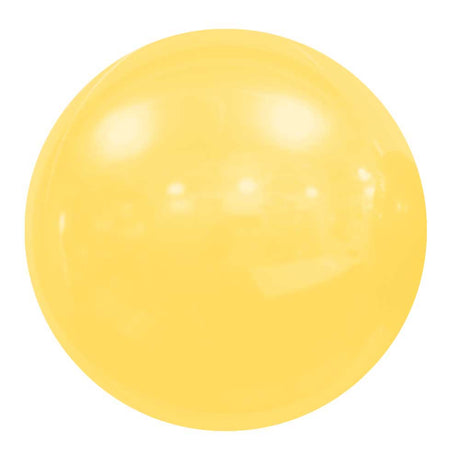 16 Inch Mirror Matte Balloon - Pastel Yellow