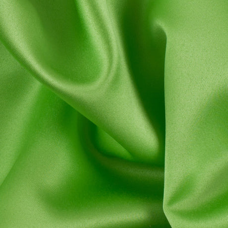 Polyester Satin - Apple Green - Reverie Collection