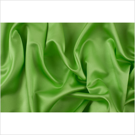 Polyester Satin - Apple Green - Reverie Collection