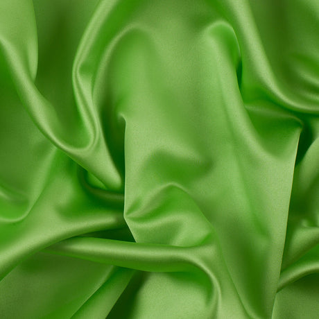 Polyester Satin - Apple Green - Reverie Collection