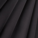 Polyester Satin - Ultra Black - Reverie Collection