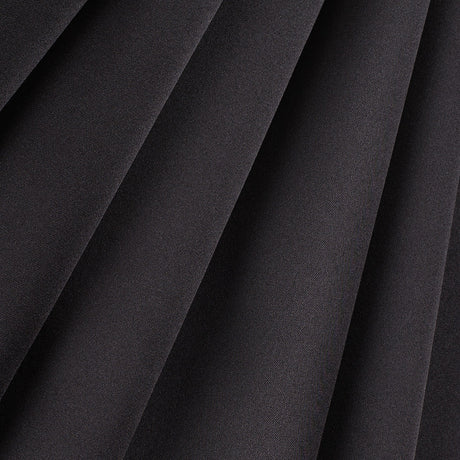 Polyester Satin - Ultra Black - Reverie Collection