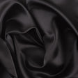 Polyester Satin - Ultra Black - Reverie Collection