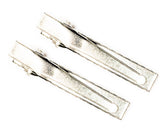 45mm Silver Square Metal Alligator Clips - Pack of 1000 Pieces