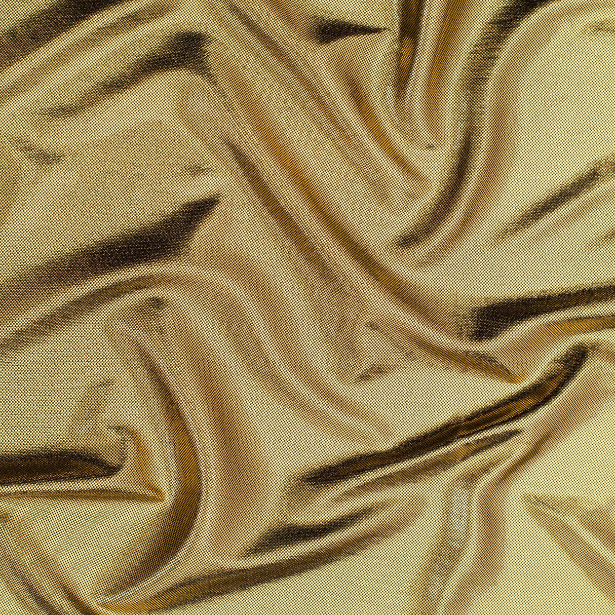 Polyester Foil Spandex Fabric 60" Metallic