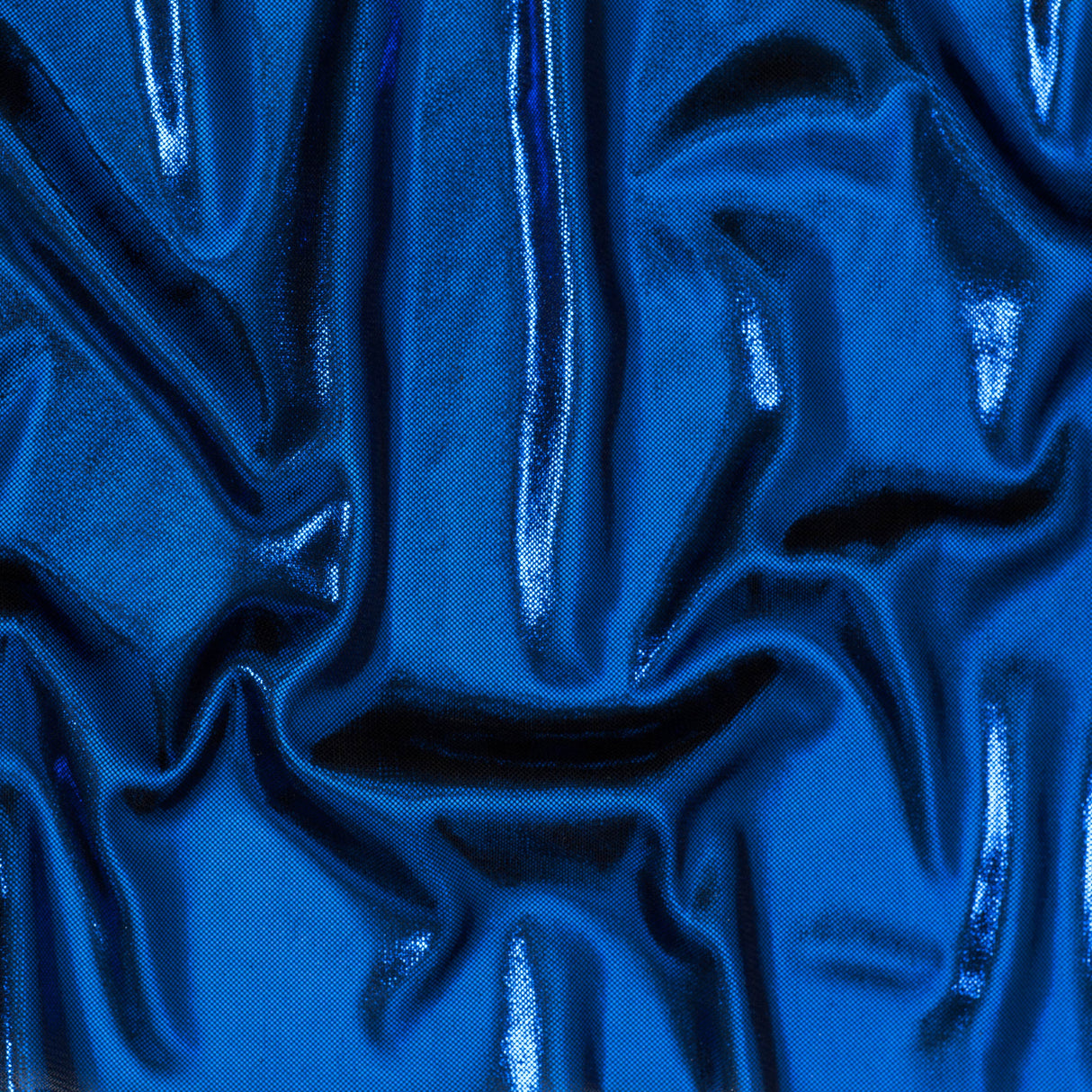 Polyester Foil Spandex Fabric 60" Metallic