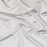 Polyester Foil Spandex Fabric 60" Metallic