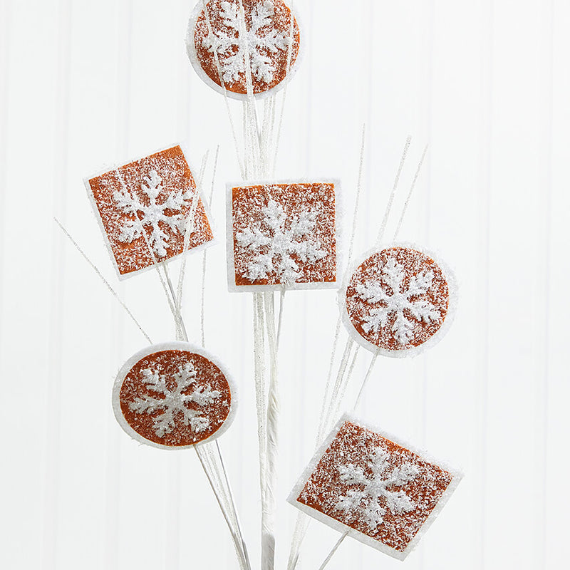 25” Gingerbread Cookie Stem
