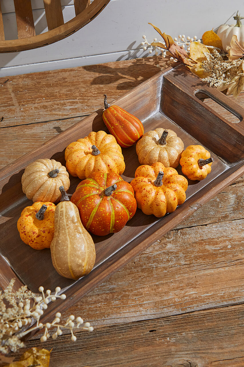 Mixed Pumpkin Asssortment - Set of 9