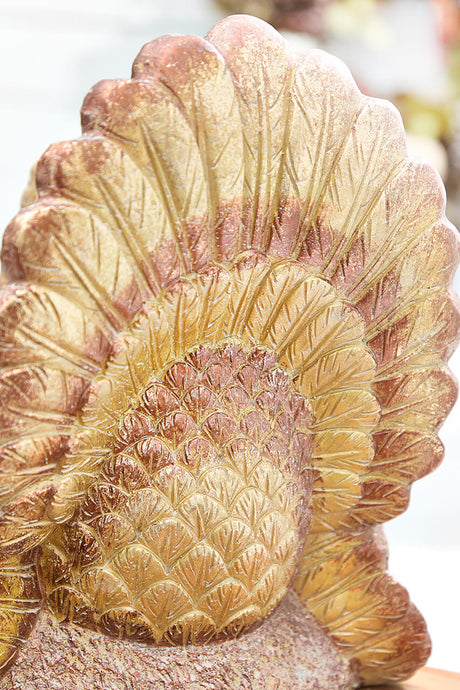 15" Resin Harvest Turkey