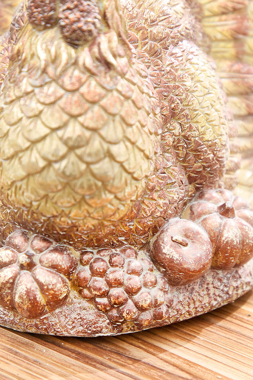 15" Resin Harvest Turkey