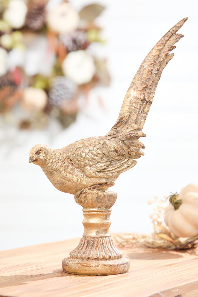 13.5" Resin Aged Pheasant